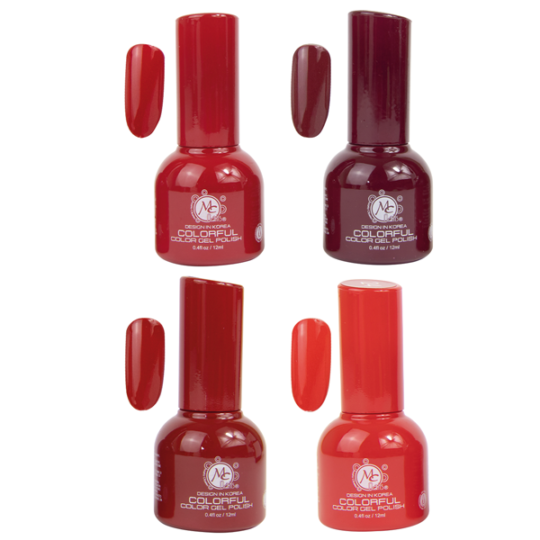 MC colorful coleccion gel F little rose 4 pz