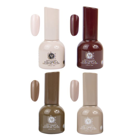 MC colorful coleccion gel A sun light 4 pz