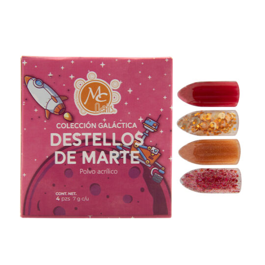 MC coleccion galactica destellos de marte 4 pz