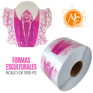 MC forma escultural 500 pz rosa grande