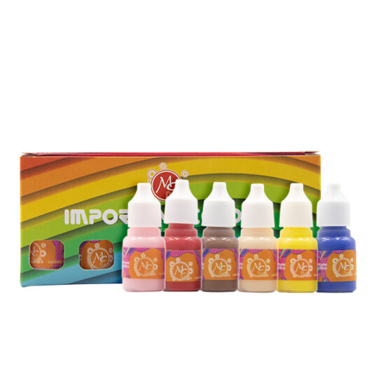 MC pintura acrilica important colors 9 ml 6 pz