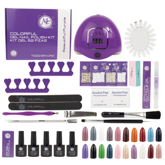 MC colorful kit 52 pz purple