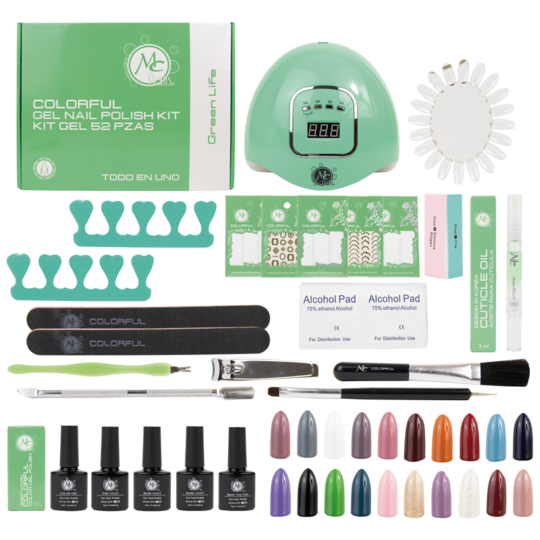 MC colorful kit 52 pz green life