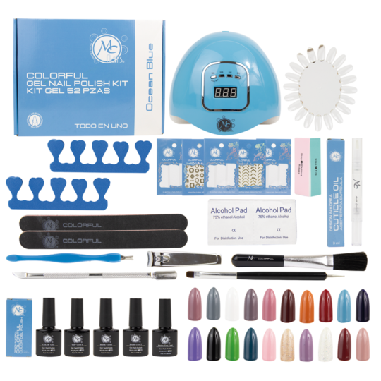 MC colorful kit 52 pz ocean blue