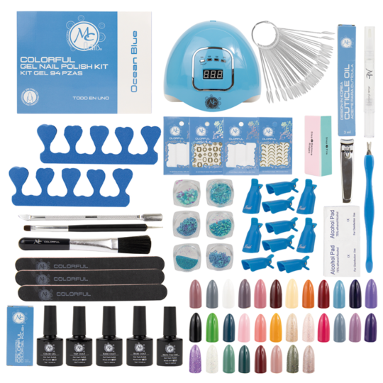 MC colorful kit 94 pz ocean blue