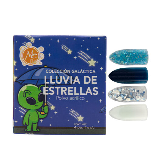 MC coleccion galactica lluvia de estrellas 4 pz