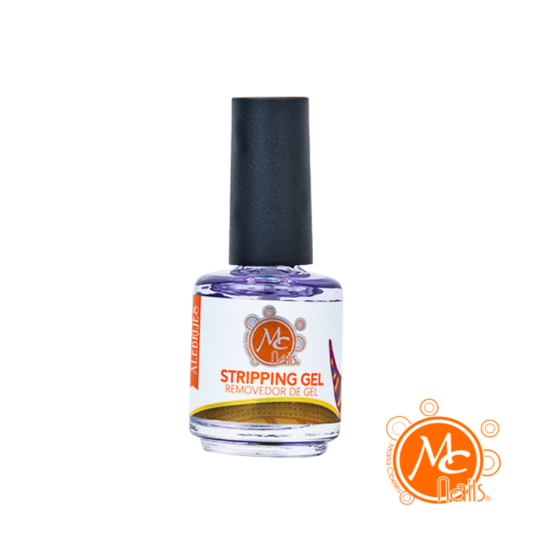 MC removedor de gel con brocha stripping gel 15 ml