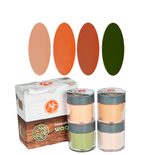MC coleccion elements wood 4 pz