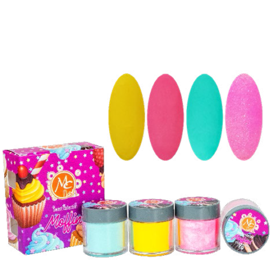 MC coleccion sweet moffins 4 pz