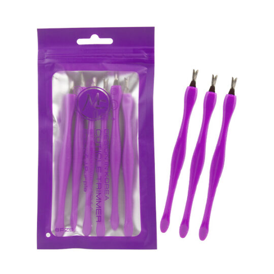 MC colorful corta cuticula set 6 pz purple
