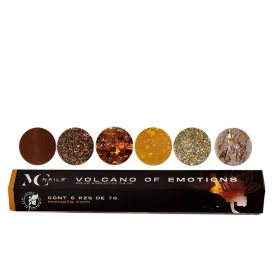 MC coleccion volcano of emotions