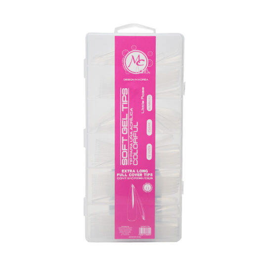 MC colorful tips stiletto xxl luna completa 240 pz little rose