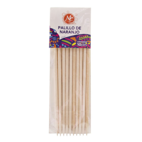 MC palito naranjo 10 pz