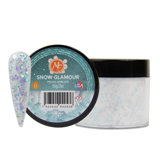 MC polvo acrilico snow glamour 2 oz