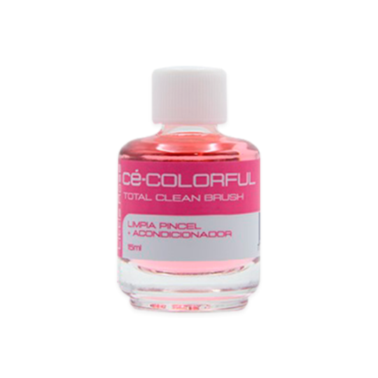 MC colorful limpia pincel + acondicionador little rose 15 m