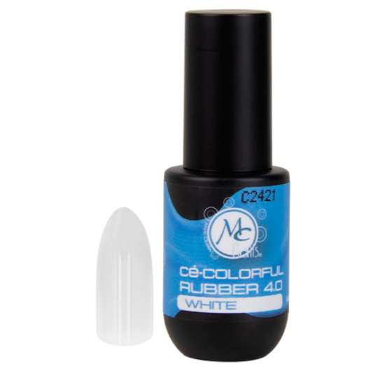 MC colorful rubber 4.0 color white