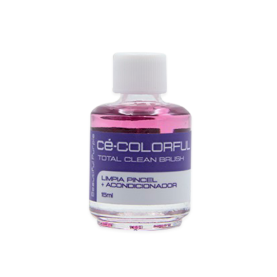 MC colorful limpia pincel + acondicionador beautiful purple 15 ml