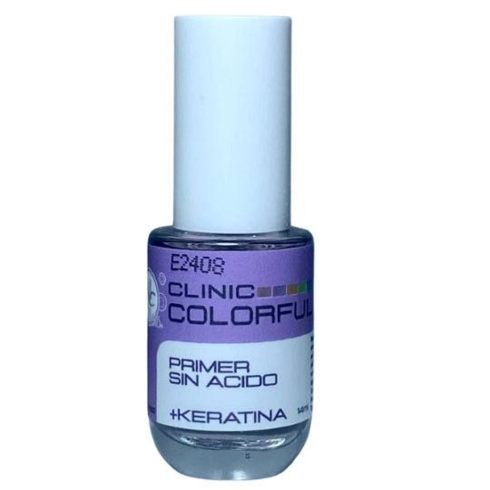 MC colorful clinic primer sin acido + keratin purple 14 ml
