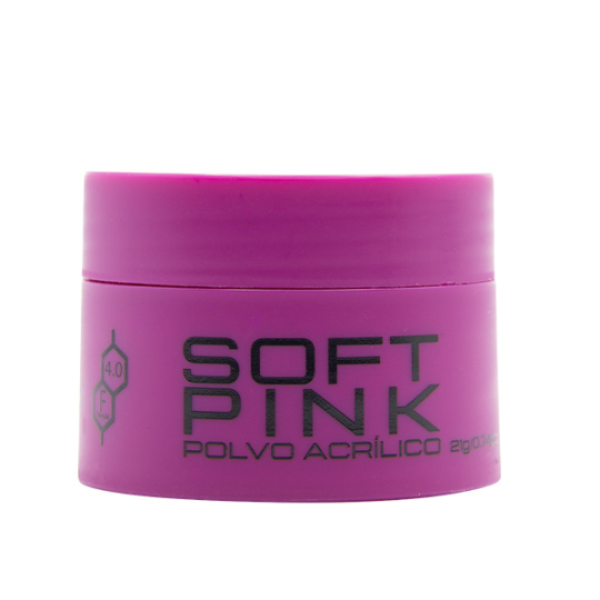 MC colorful polvo acrilico rosa suave 21g