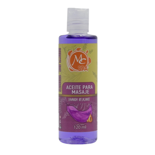 MC spa aceite para masaje lavanda relajante 120ml