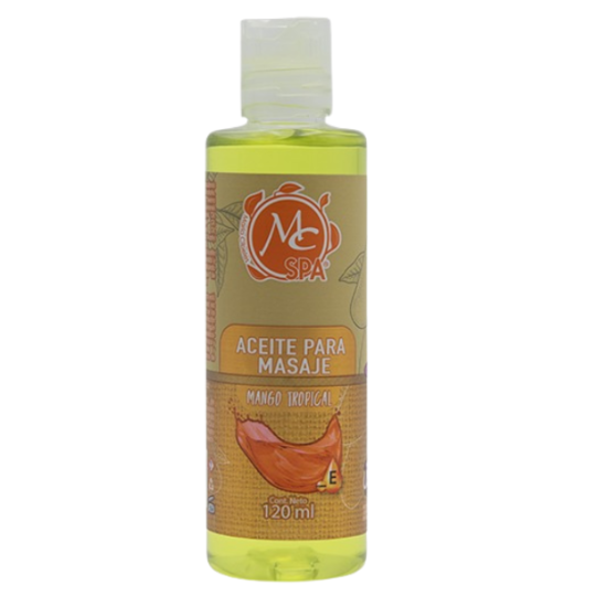 MC spa aceite para masaje mango tropical 120 ml