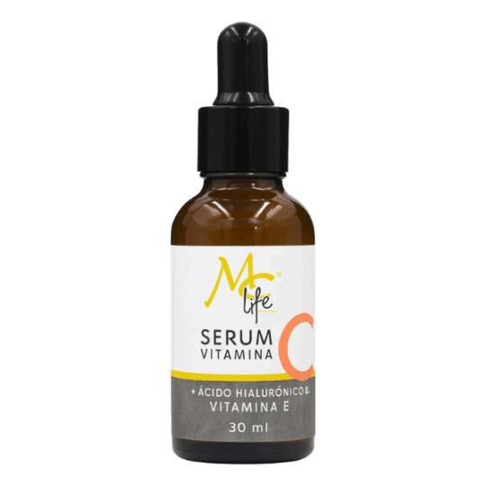 MC life serum vitamina C acido hialuronico y vitamina E 30 ml